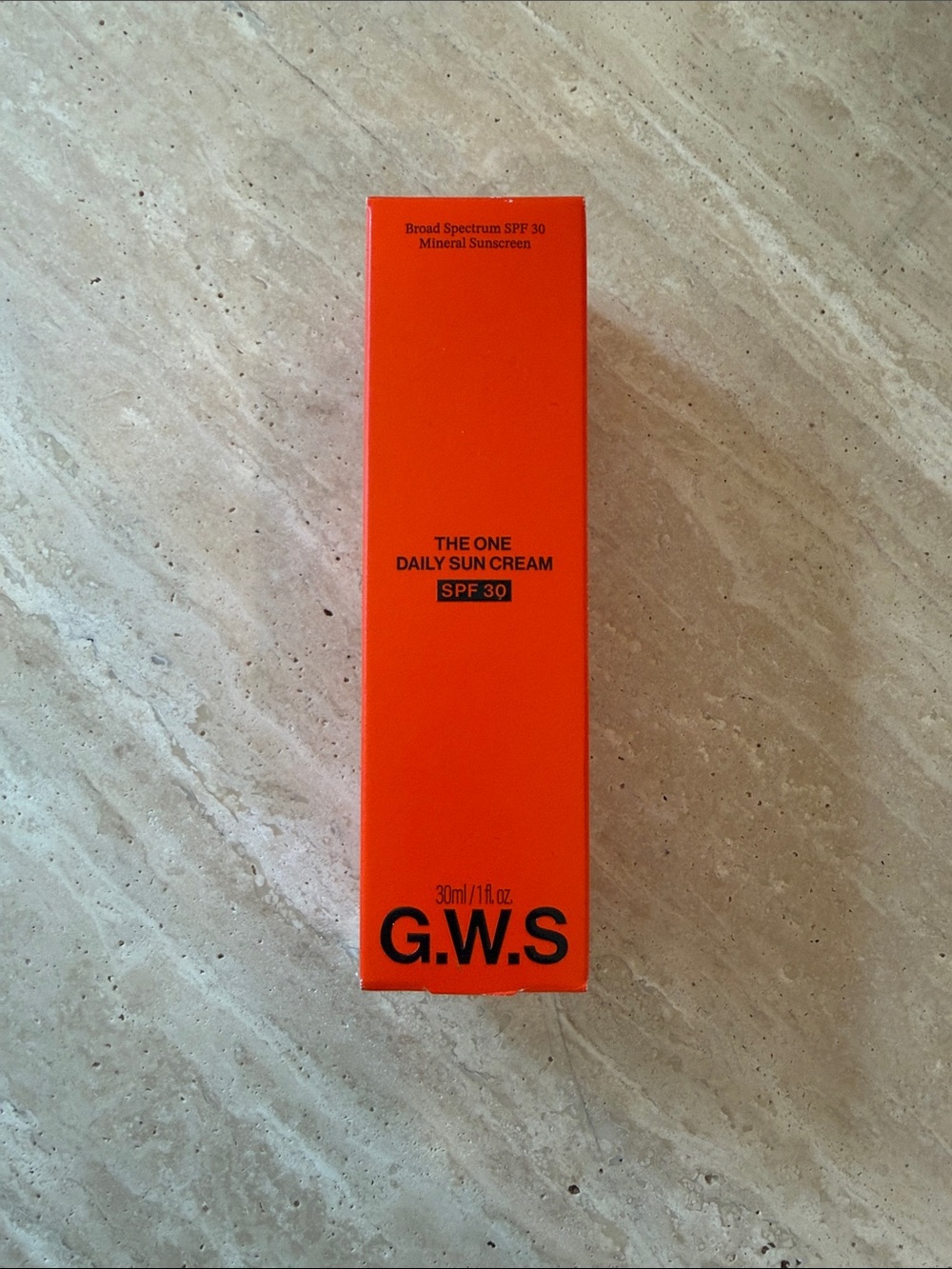 New G.W.S The One Daily Sun Cream SPF 30